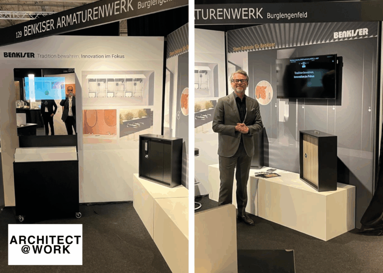 Read more about the article Benkiser at ARCHITECT@WORK Hamburg 2025 – Innovative Fittings and Smart Sanitary Solutions