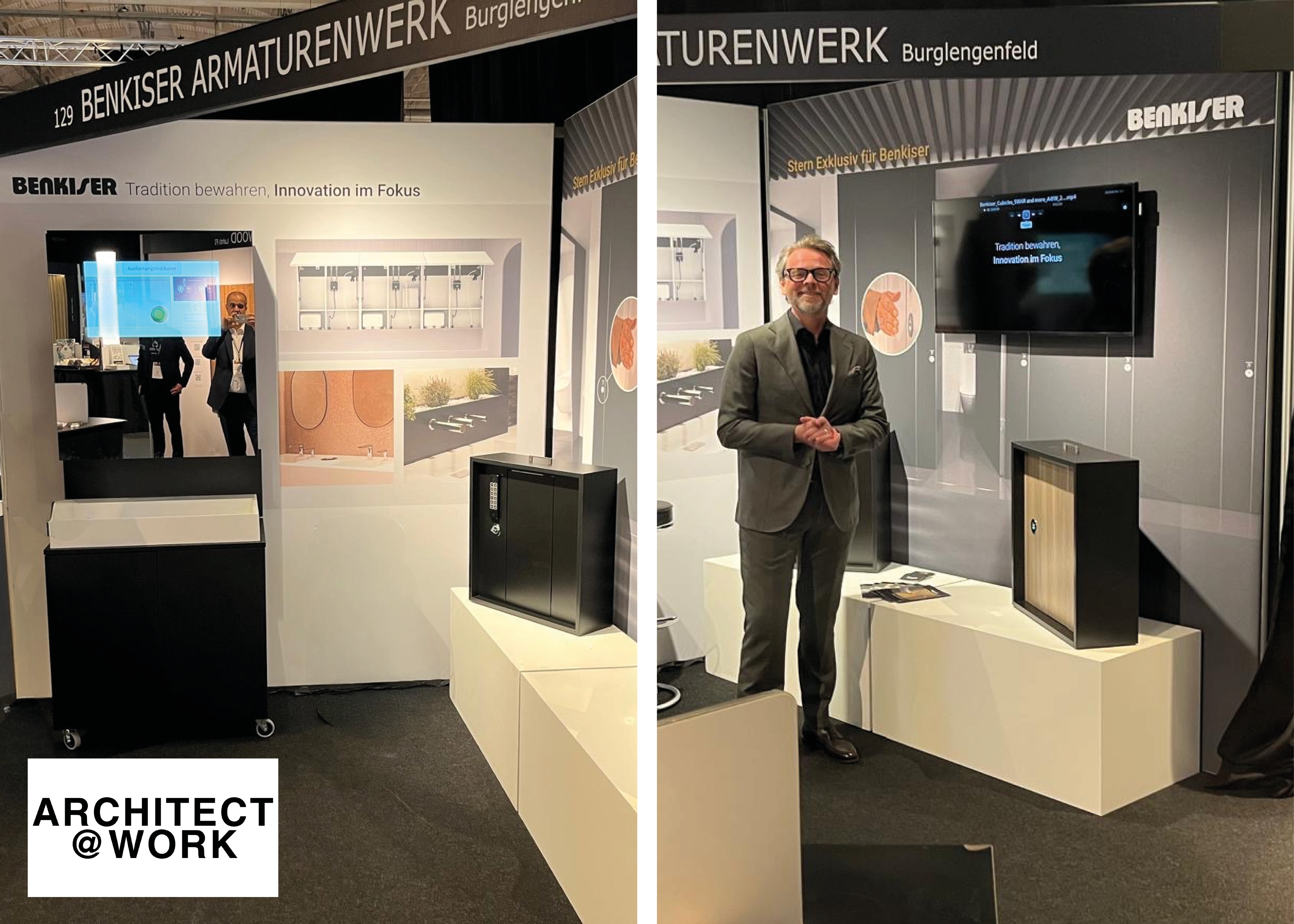 You are currently viewing Benkiser at ARCHITECT@WORK Hamburg 2025 – Innovative Fittings and Smart Sanitary Solutions